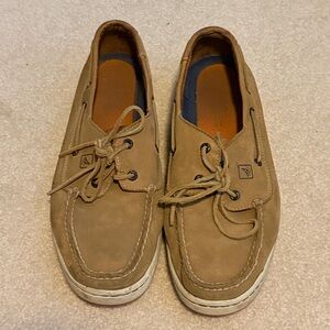 Men's Tan Sperry Boat Shoes
